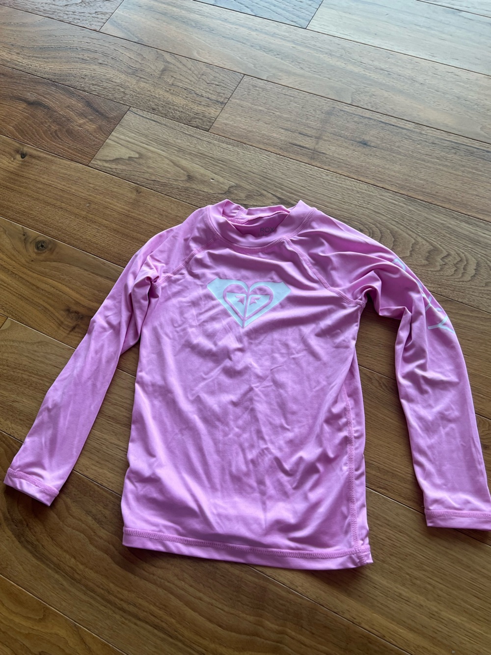 Roxy Pink Rashguard size 5